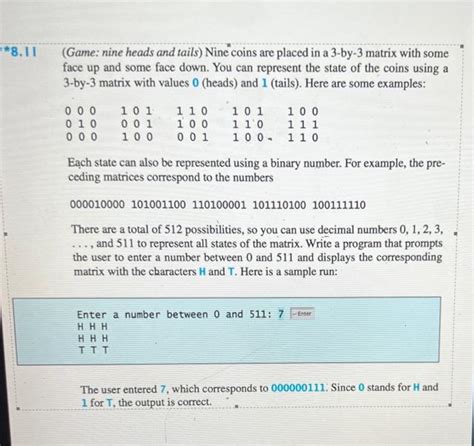 Image result for Nine Heads and Tails Java
