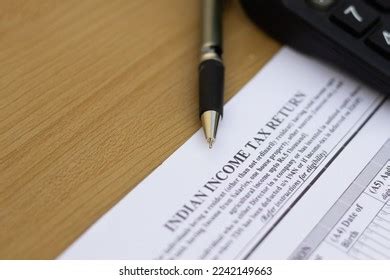 Indian Income Tax Return Form 2023 Stock Photo 2242149663 | Shutterstock