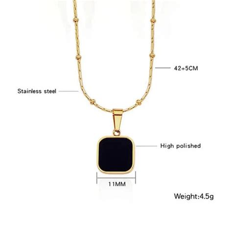 BlackAura Gold Necklace – Anok