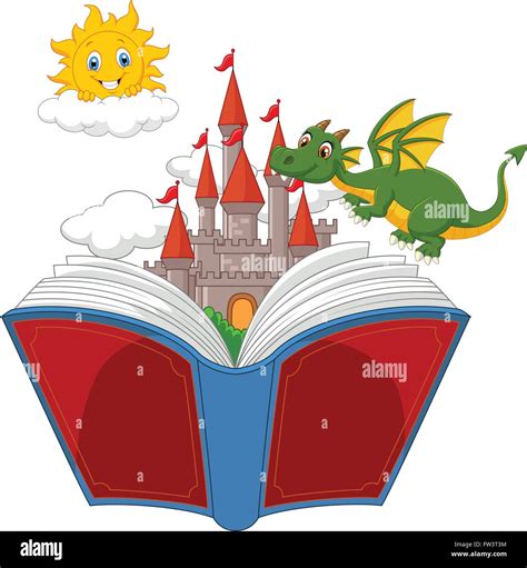 Storybook castle Stock Vector Images - Alamy