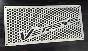 RoadRash Radiator Guard for Kawasaki Versys 650 (Silver) : Amazon.in ...