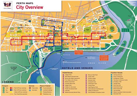 Map Of Australia Perth