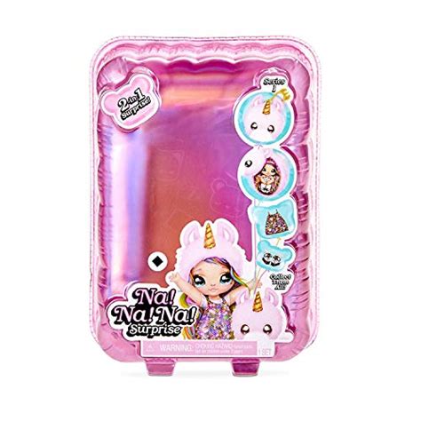 Buy Na Na Na Surprise 2-In-1 Aubrey Heart Fashion Doll & Plush Bunny ...