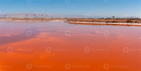 Pink salt ponds at Alviso Marina County Park 48519155 Stock Photo at ...