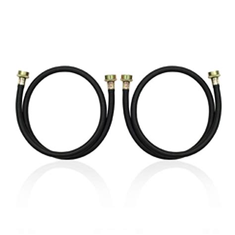 Whirlpool 6-Pack 4-ft Pipe Thread Inlet Pipe Thread Outlet Pex Washing ...