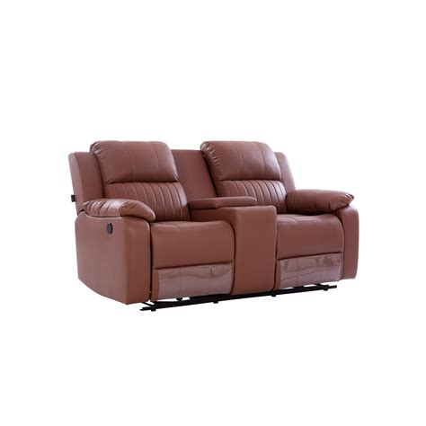 Lowen 2 Seater Electric Recliner With Console – Bay Window