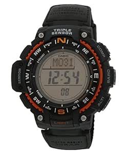 Casio Outdoor Digital Black Dial Men's Watch - SGW-1000B-4ADR : Amazon ...