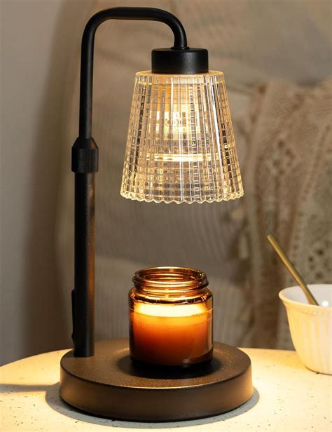 Candle Warmer Lamp with Timer, Adjustable Height Candle Warmer ...