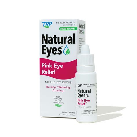 Natural Eyes Pink Eye Relief Eye Drops (0.33 fl oz) Delivery or Pickup Near Me - Instacart