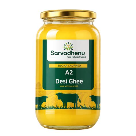 A2 Ghee 500 ml | Pure Desi Sahiwal Cow Ghee Made with Bilona Method ...
