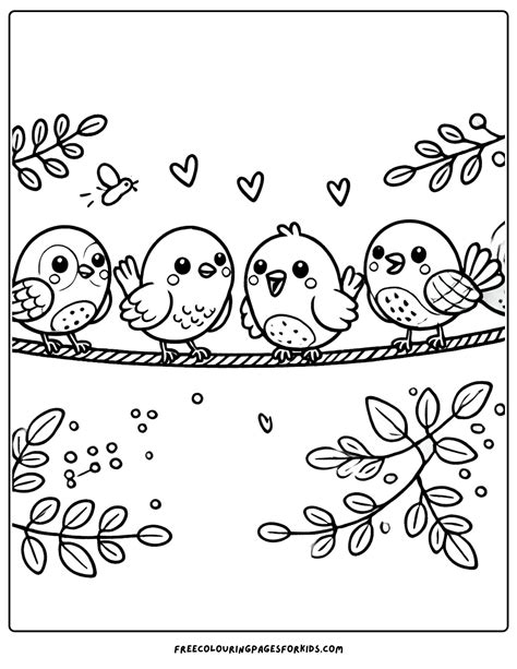 30 Bird Coloring Pages for Kids | Bird coloring pages, Coloring pages for kids, Coloring pages