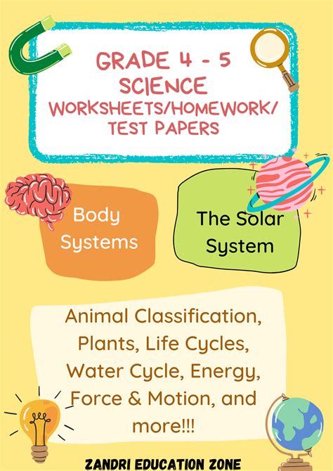 4th Grade Science 的图像结果