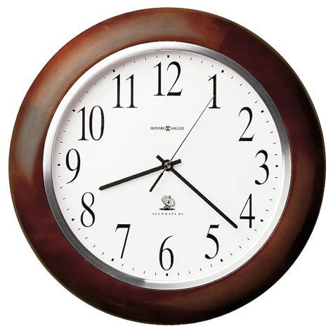Howard Miller MURROW Wall Clock 625259 - Windsor Cherry Wood Round ...