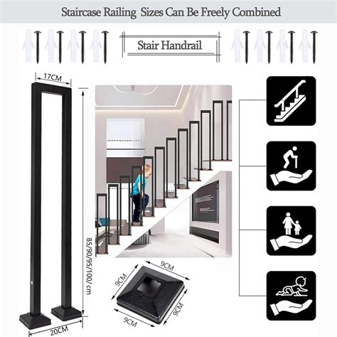 U-Shaped Stair Railings, Stair Handrail, Non-Slip India | Ubuy