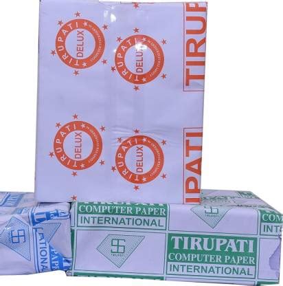 Flipkart.com | TIRUPATI Dot Matrix 1000 Count per Pack Computer Paper ...