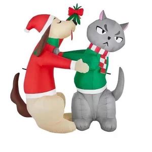 Image result for Christmas Cat Inflatable