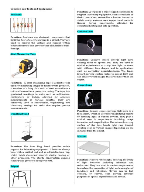 Common Lab Instrument Use 的图像结果