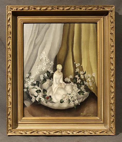 At Auction: Everett Shinn, Everett Shinn Oil on Canvas