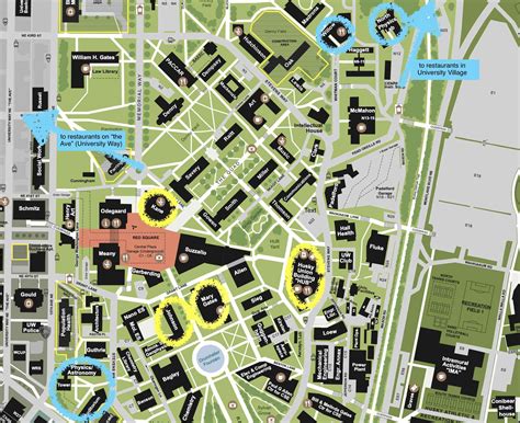 Uw Tacoma Campus Map Campus Map Map Uw Tacomauws Campus Map