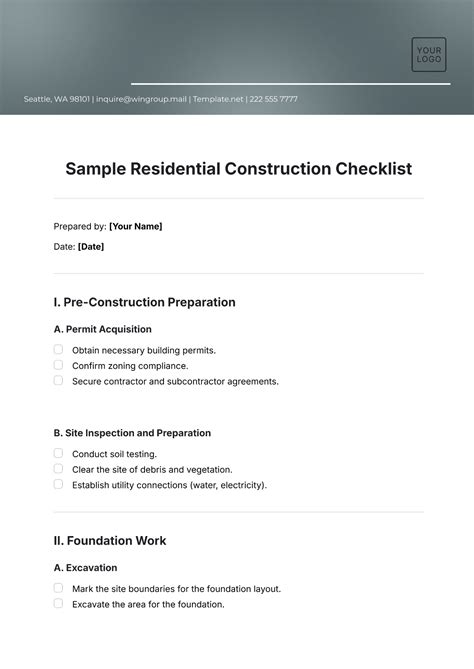 Image result for Pre-Construction Activities Checklist