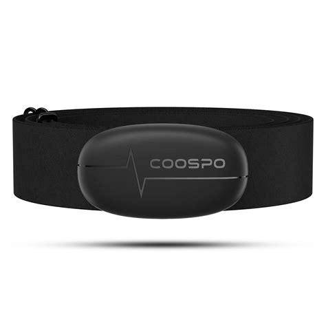 Buy CooSpo Fitness Tracker Ant+ Heart Rate Monitor Chest Strap IP67 ...
