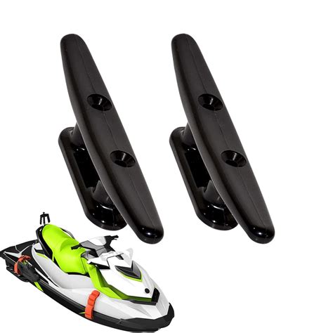 Boat Cleat Hook, Nylon Boat Tie Down Cleat, 4" Boat Dock Cleat Wall ...