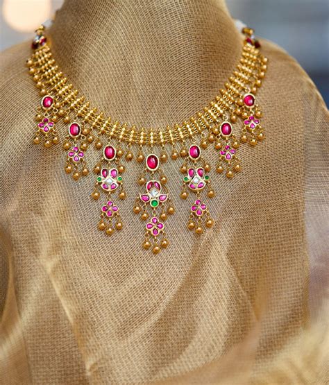 Kamal 22k Bridal Gold Set - R Narayan Jewellers