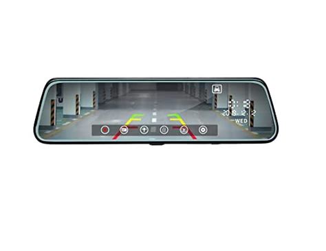 Cave Touch Screen Car Camera 10″ Mirror FHD 1080P Dash DVR Cam Backup ...