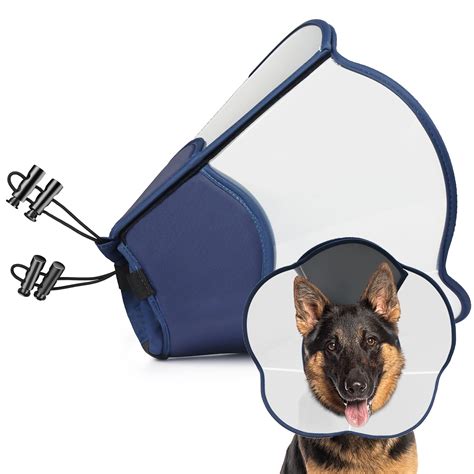 Hard And Heavy Plastic Dog Cone Collar Alternative For Extra ...