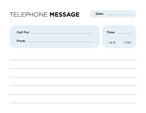 Image result for Phone Message Notes. Printable