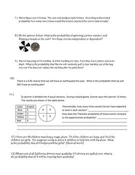 Image result for Probability Study Guide