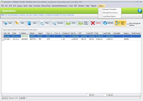 Image result for AutoCount Advanced Quotation