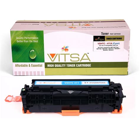 VITSA 410A Premium Toner Cartridge Compatible with HP Color Laserjet ...