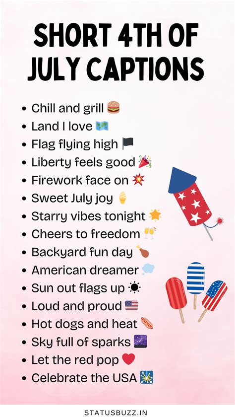 Best 13 150 Best 4th of July Captions – Artofit