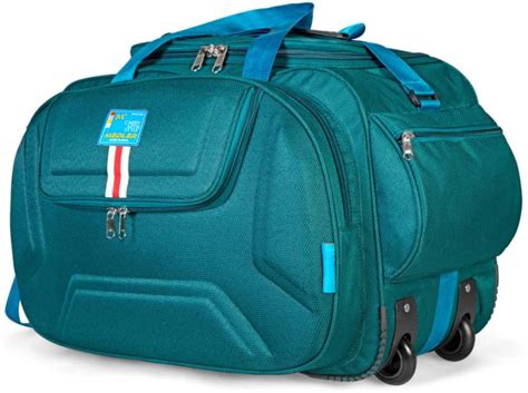 MEDLER (Expandable) DERBEN-TURQ Polyester Cabin Size Luggage Duffle ...