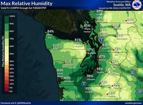 WFO Seattle Forecast Graphics