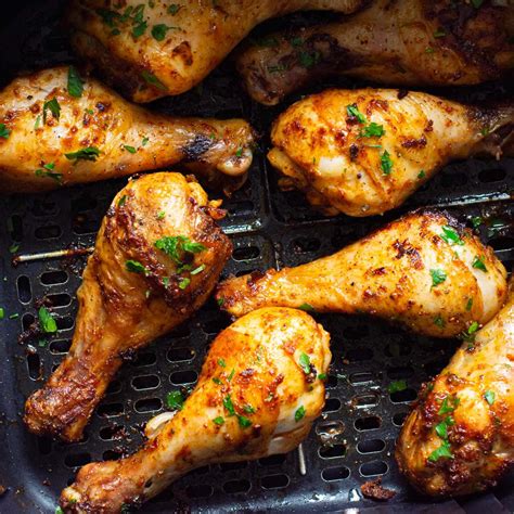 Air Fryer Chicken Drumsticks - iFoodReal.com