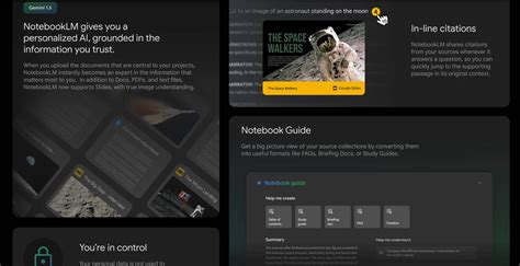 Image result for NotebookLM Features