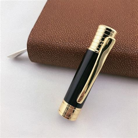 Hayman Dikawen 24 CT Gold Plated Fountain Pen With Box (P-134) – Hayman ...