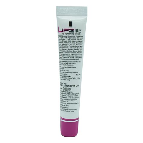 Lipzlite Cream 15 gm Price, Uses, Side Effects, Composition - Apollo ...