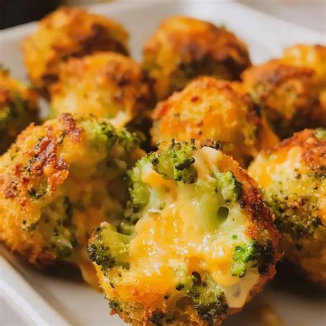 Cheesy Broccoli Bites - Red Recipe