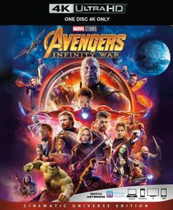 Avengers: Infinity War 4K One Disc Only Price in India - Buy Avengers ...