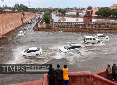 Water logging News Photo Monsoon Mayhem - Water logging...