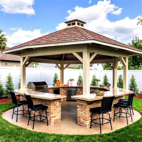 25 Outdoor Kitchen Gazebo Design Ideas You’ll Love