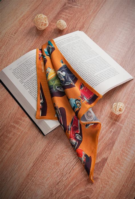 Vintage Drive Pocket Square – SANS & CO