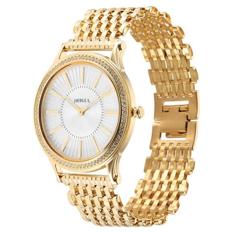 Buy Online Titan Nebula Vintage 18k Gold Analog with Diamond Studded ...