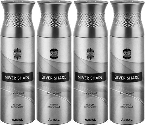 Buy AJMAL BLU SILVER SHADE, EVOKESILVER EDITION SHADOW HOMME DEODORANT ...