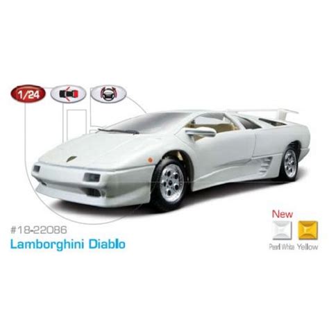 Bburago - Car Scale Models - Lamborghini Diablo 1-24 Scale