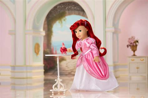 Ariel, Cinderella, and Tiana Join the American Girl Disney Princess ...