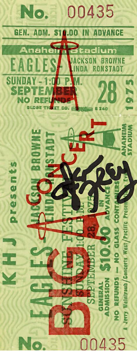 The Eagles with 5 JSA Authenticated Signatures – Sevyn